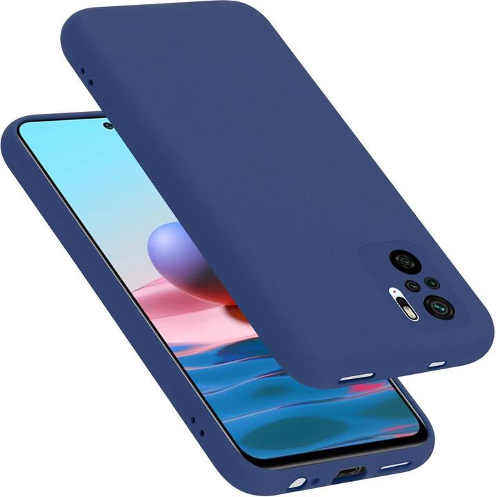 Actual product image Cadorabo TPU Liquid Silicone Case Cover (Xiaomi Redmi Note 10)