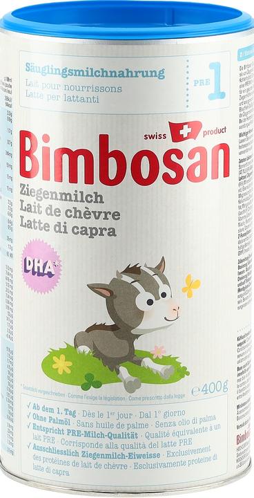 Immagine prodotto Bimbosan Latte di capra 1 (400 g, dalla nascita)