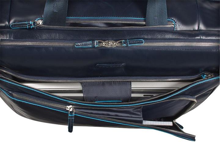 Immagine prodotto Piquadro Carrello cabina quadrato blu nero (40 l, Bagaglio a mano (fino a 50 litri))