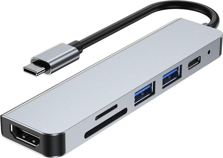 Actual product image Tech-Protect V4 (USB-C, 6 Ports)