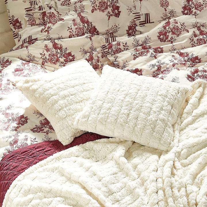 Image du produit Loberon Housse de coussin Dorelice blanc (50 x 50 cm)