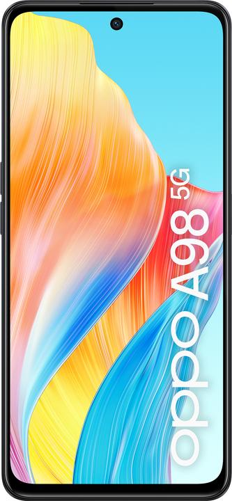 Produktbild OPPO A98 EU (256 GB, Cool Black, 6.72", Dual SIM, 64 Mpx, 5G)