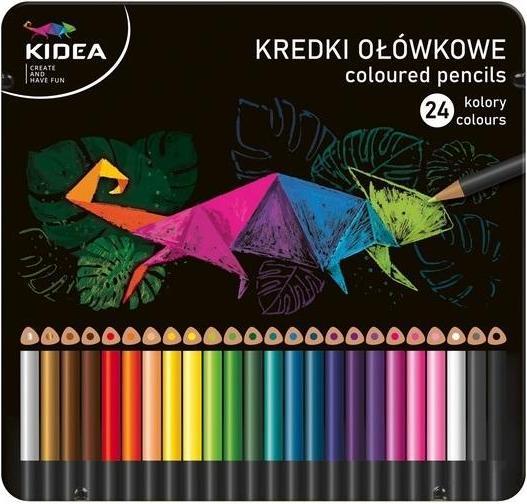 Immagine prodotto Derform Set di 24 pastelli triangolari (KTMP24KA) (Multicolore, 24 x)