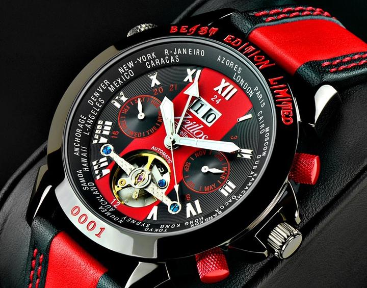 Produktbild Zeitlos Exzellent GMT Beast Limited Edition Black Referenz ZL-EBE-10 B (Chronograph, 44 mm)