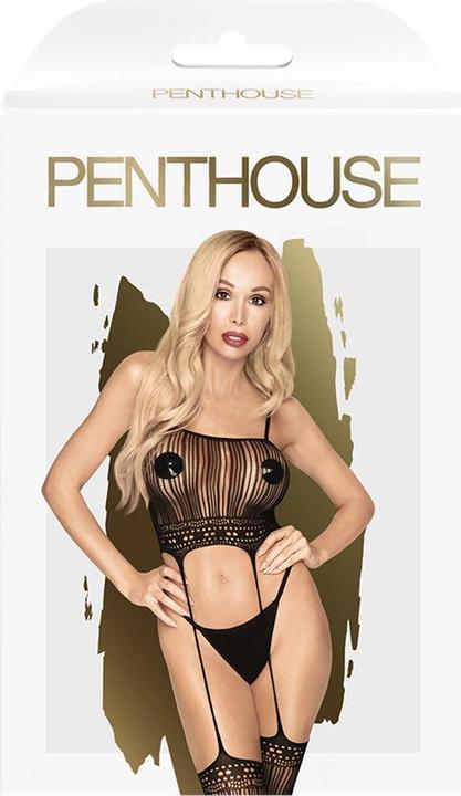 Produktbild Penthouse Lingerie Sex dealer - Two-in-one bodystocking - black (M/L)