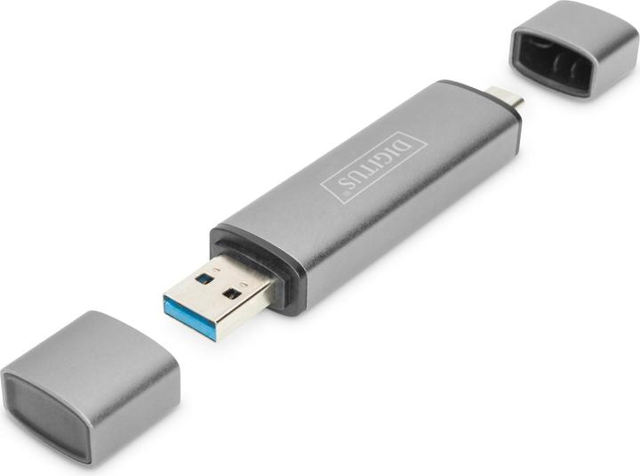 Produktbild Digitus Dual Card Reader Hub (USB 3.0, USB 2.0)