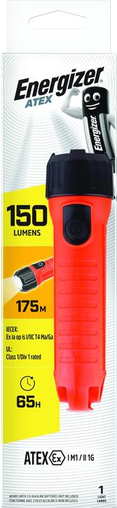 Produktbild Energizer Taschenlampe Atex Light 2D (21 cm, 150 lm)