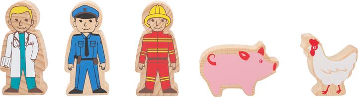 Actual product image small foot Wooden train bridge building