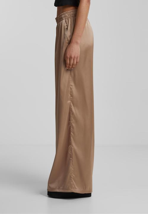 Actual product image Urban Classics Ladies Satin Wide Leg Pants (4XL)