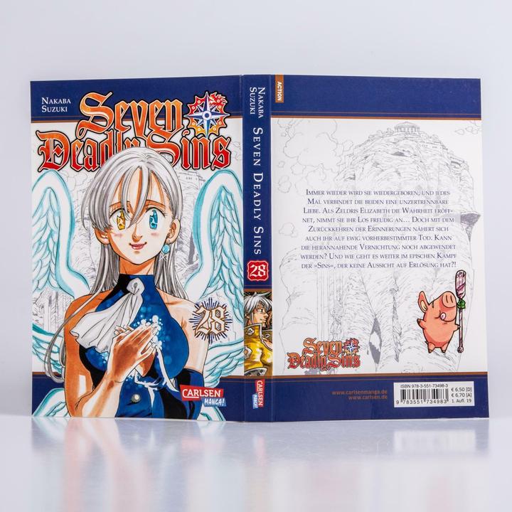 Image du produit Seven Deadly Sins 28 (Allemand, Suzuki Nakaba, 2019)