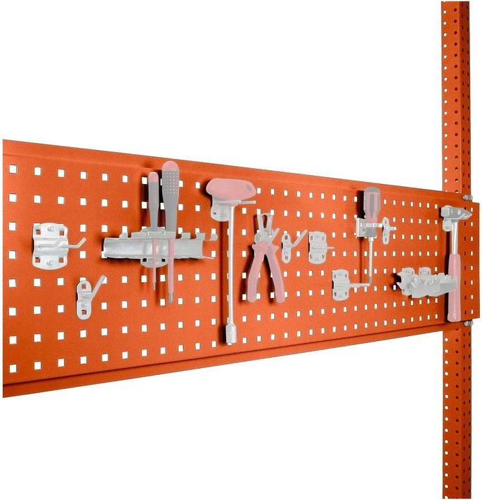 Actual product image Manuflex Tool holder plate for table width (Metal)