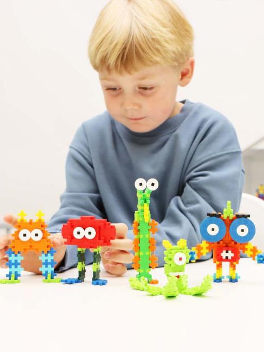 Produktbild Plus-Plus Kreativ Bausteine Aliens Monster