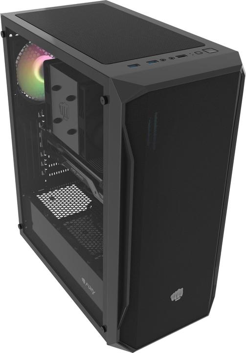 Immagine prodotto Fury Obudowa OBUDOWA SHOBO SH4 RGB MIDI TOWER Z OKNEM CZARNA (ATX, mATX, Mini-ITX)