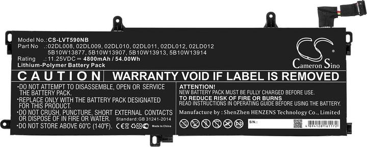 Produktbild Lenovo Battery 3 Cell Internal 50Wh, LiIon (3 Zellen)