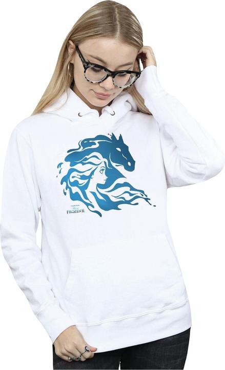 Actual product image Disney Womens/Ladies Frozen 2 Nokk Silhouette Hoodie (XXL)
