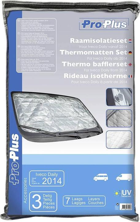 Actual product image ProPlus Thermal mats set for Iveco Daily from 2014