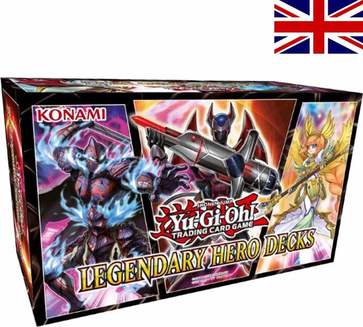Actual product image Yu-Gi-Oh . Legendary Hero Decks (English)