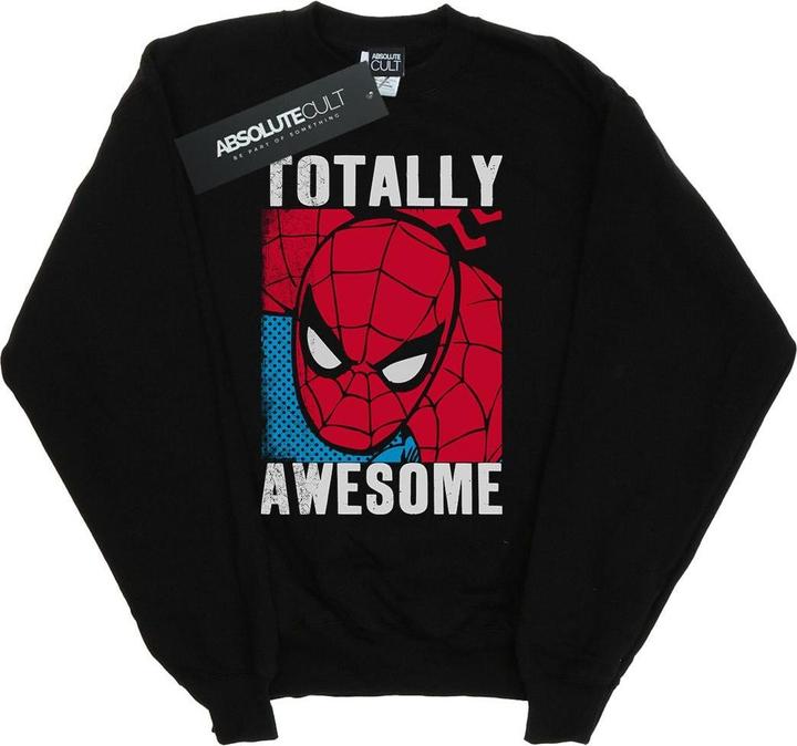 Image du produit - Sweat SPIDER-MAN TOTALLY AWESOME - Fille (140, 146)