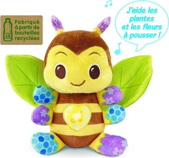 Produktbild VTech Maëlle, mon abeille des découvertes (bouteilles plastique recyclées) (24.50 cm)