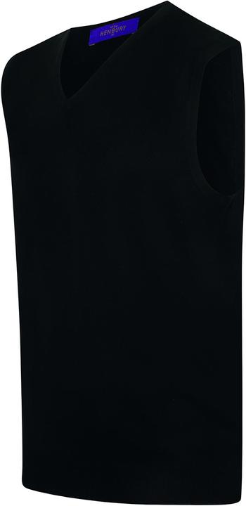 Actual product image Henbury Fine knit jumper with V-neck (S)