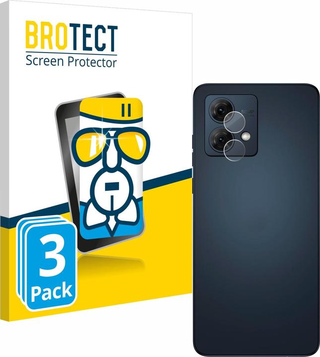 Actual product image BROTECT AirGlass bulletproof glass film (3 Piece, Motorola Moto G84)