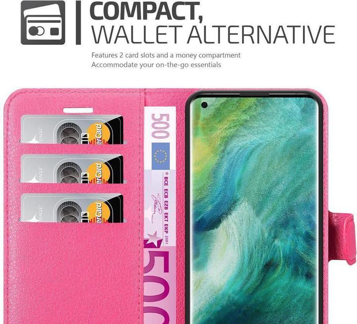 Produktbild Cadorabo Book mit Standfunktion Cover (Oppo Find X2 Pro)