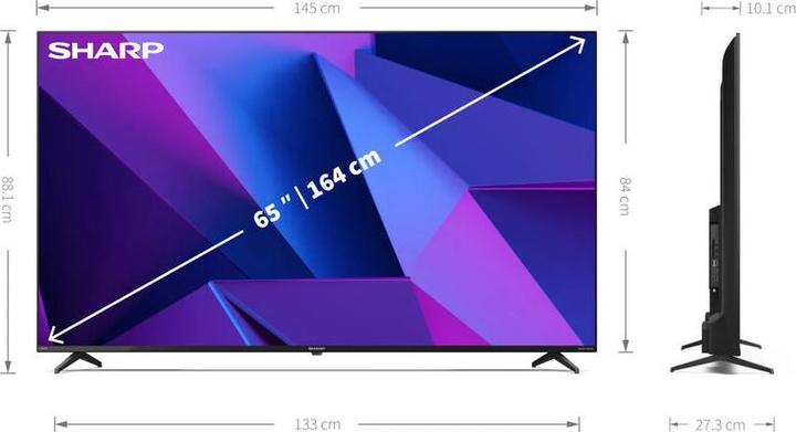 Actual product image Sharp Aquos 65FN2EA (65", FN2, LED, 4K)