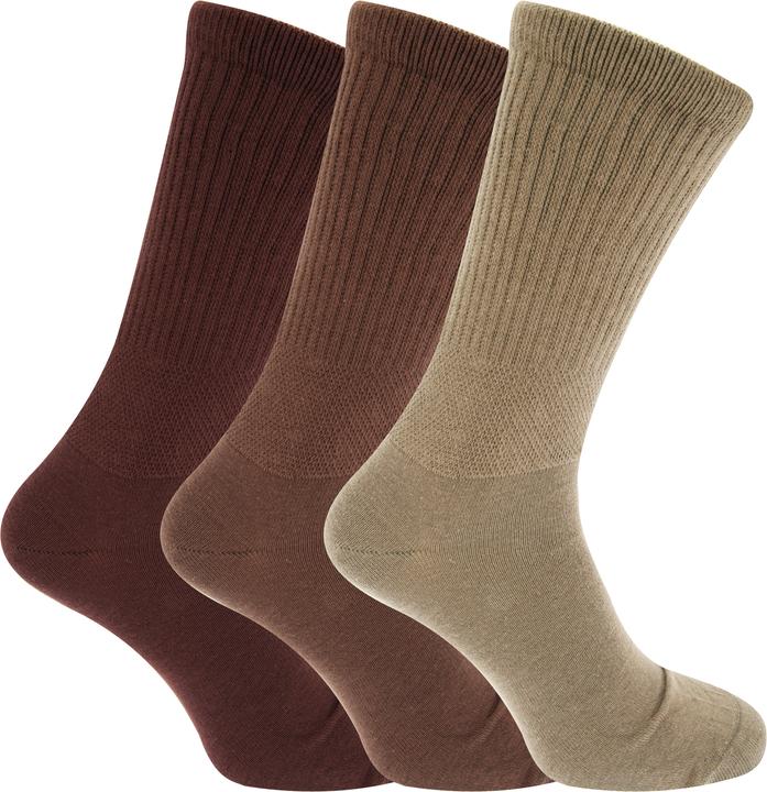 Universal Textiles Extra Breite Komfort Fit Socken (3 Paar) (3er Pack, 39 - 45)