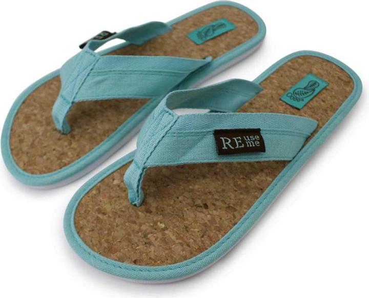 Produktbild ReUseMe Flip Flops mit Kork Innensole (42)