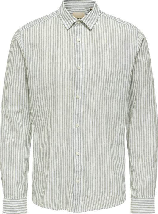 Only & Sons Onscaiden Life Ls Stripe Linen 660 Noos