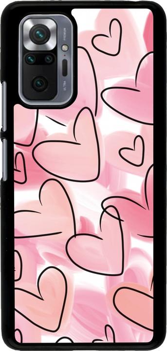 Actual product image PhoneLook Cover Easter 2023 pink hearts (Xiaomi Redmi Note 10 Pro)