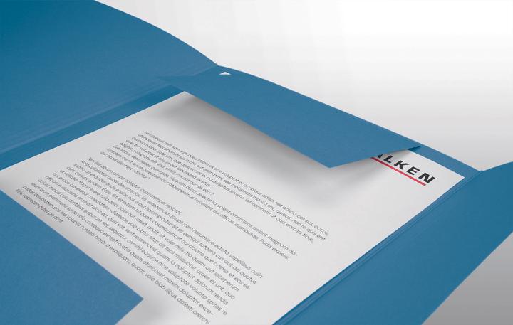 Produktbild Falken Sammelmappe, DIN A4, Einschlagklappen, Manilakarton (A4, 1 x)