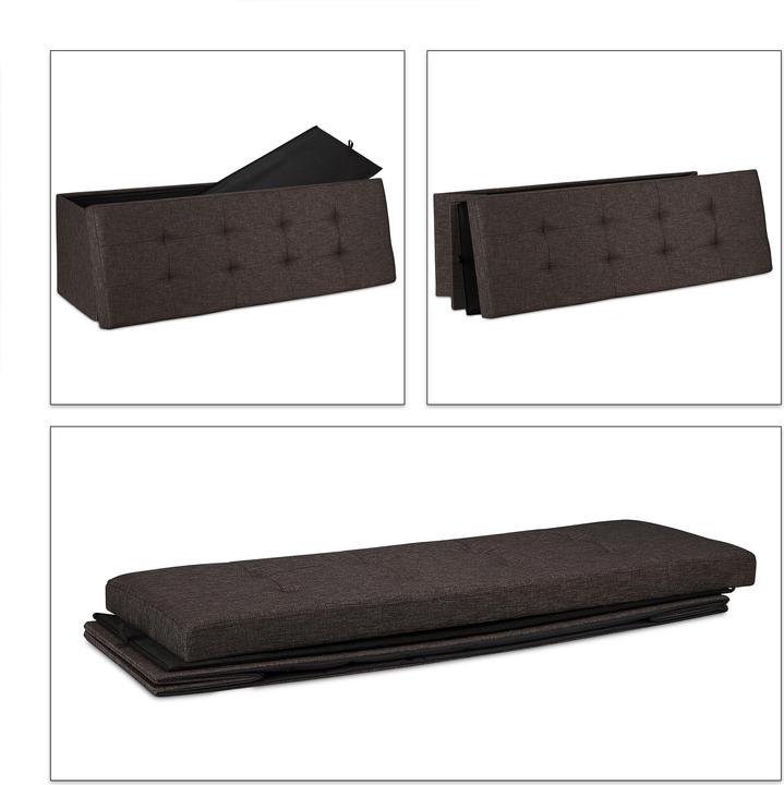 Produktbild Relaxdays Sitzbank (110 cm)