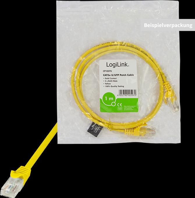 Produktbild LogiLink Netzwerkkabel (U/UTP, CAT5e, 7.50 m)