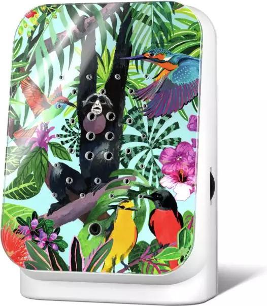 Productafbeelding Relaxound Junglebox Ontspannende Junglegeluiden UV-print TROPIC (8 x 5 x 12 cm)