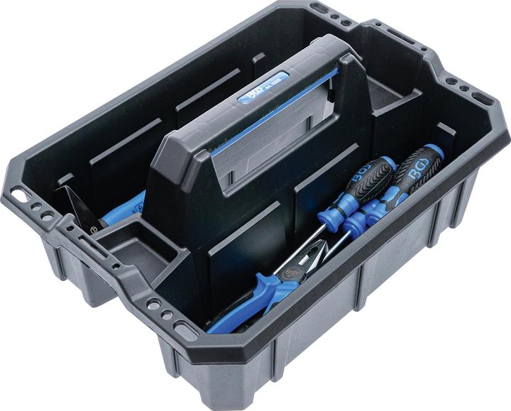Actual product image BGS Tool Carrying Case Reinforced Plastic incl. Tool Assortment 11 pcs. (11 pieces)