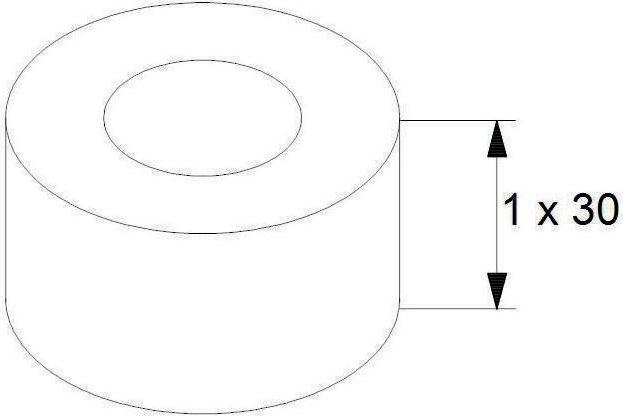 Actual product image Grundfos Compensating piece set for flange pumps, PN 6 A 40-30