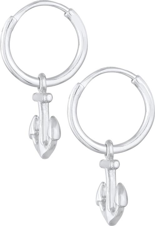 Actual product image Elli Anchor, Creole (925 sterling silver)