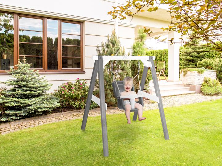 Immagine prodotto Axi Altalena per bambini grigio/bianco con sedile grigio/bianco