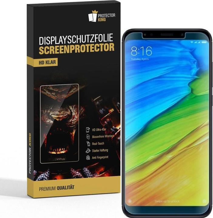 Produktbild Protectorking 4x Premium Displayschutzfolie 3D KLAR (4 Stück, Xiaomi Redmi 5 Plus)