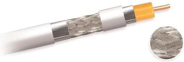 Actual product image Televes Preisner SK2000/250plus 250m White Coaxial Cable (135 dB, Plug socket)