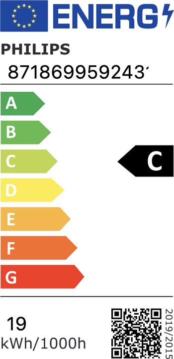 Energy Label Philips LED Tube (G13, 23 W, 3400 lm, 1 x, D)