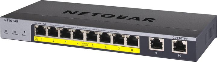 Actual product image Netgear GS110TPP (10 ports)
