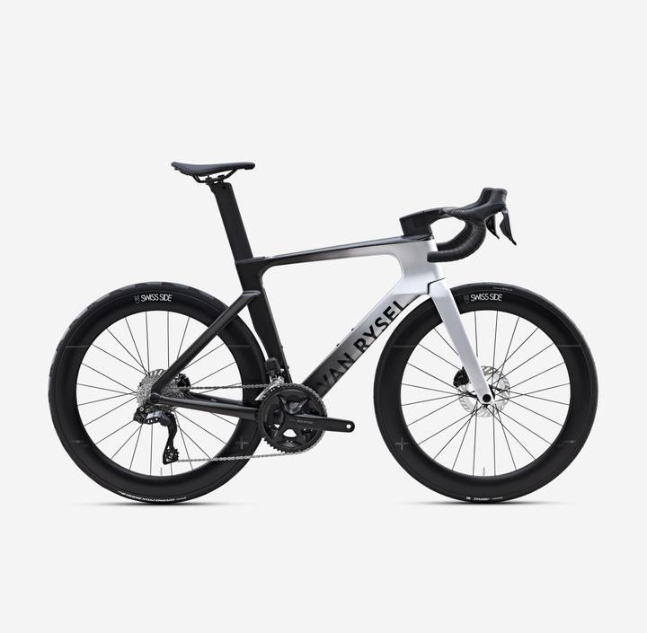 Van rysel Rennrad Race RCR-F Pro CF Shimano 105 Di2 Grau