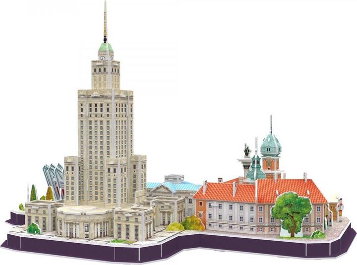 Image du produit Cubicfun Cityline Varsovie 3D Puzzle de (126 pièces)
