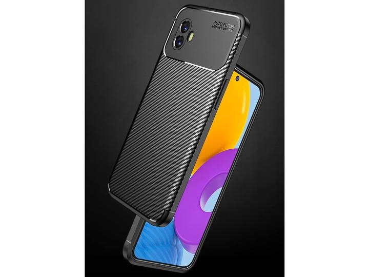 Produktbild Screenguard Samsung Galaxy Xcover6 Pro Hülle Carbon Design TPU Case (Samsung Galaxy XCover 6 Pro)