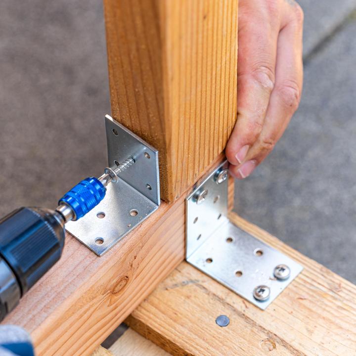 Produktbild Helpmate Lochplattenwinkel (Lochplattenwinkel, 12 Stk.)