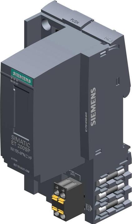 Image du produit Siemens SIMATIC ET 200SP, PROFINET, module d'interface à 2 ports IM 155-6PN/2 High Featur 6ES7155-6AU01-0CN0 (2 Ports)