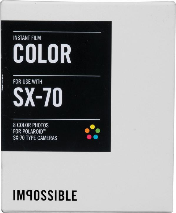 Produktbild Impossible SX 70 color, 8 Blatt