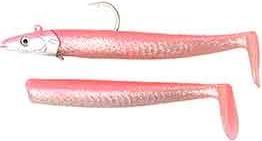Actual product image Savage Gear SG Sandeel 16cm 42g 43-Pink Glitter 2+1pcs (16 cm)